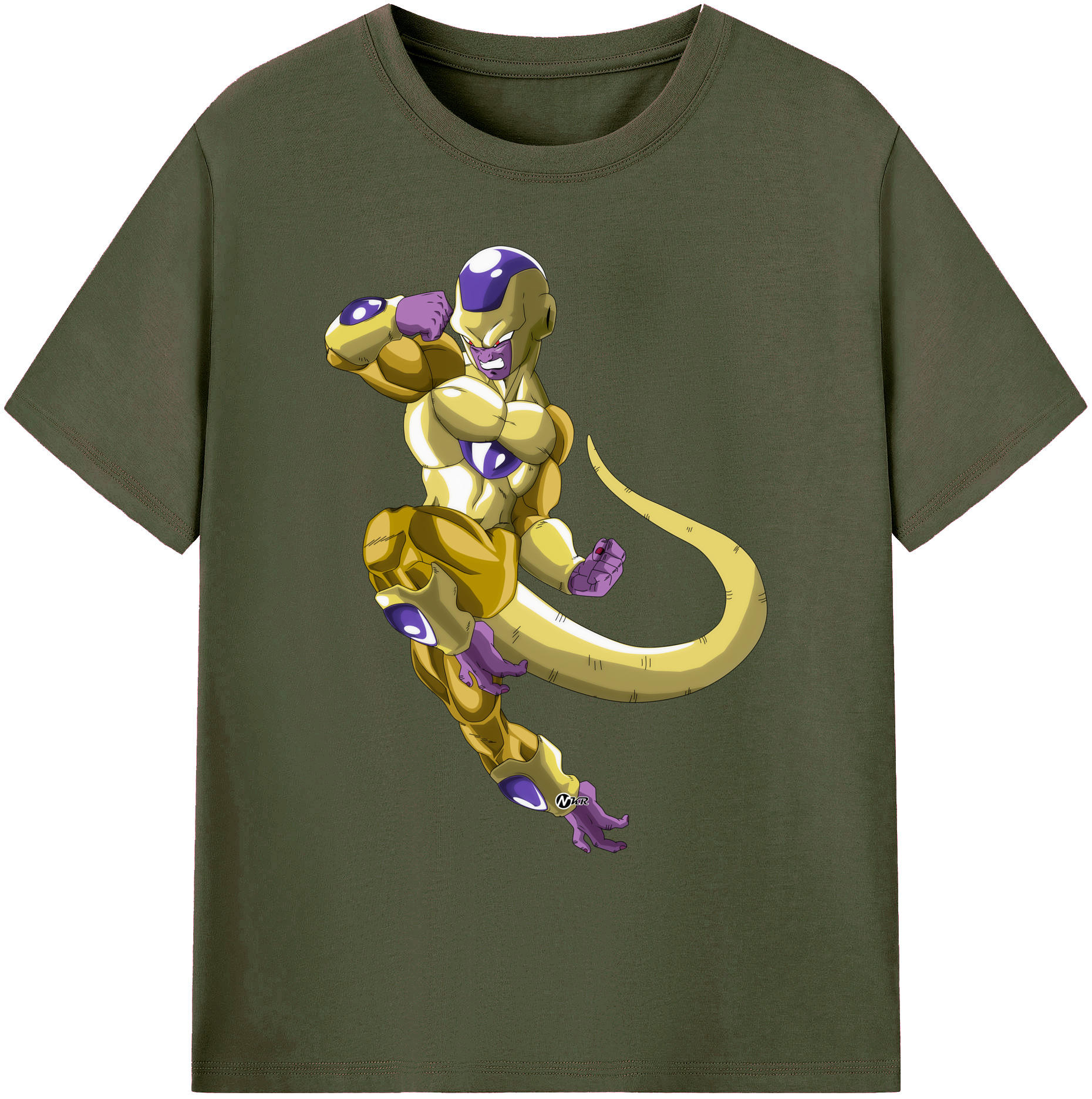 （画像用） ドラゴンボール フリーザ DRAGON BALL Frieza 綿100％ メンズ半袖Tシャツ｜肌触りやわらか＆通気性